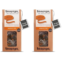 Teapigs Popcorn Genmaicha Teabags made with Whole Leaf Green Tea 2 Pack of