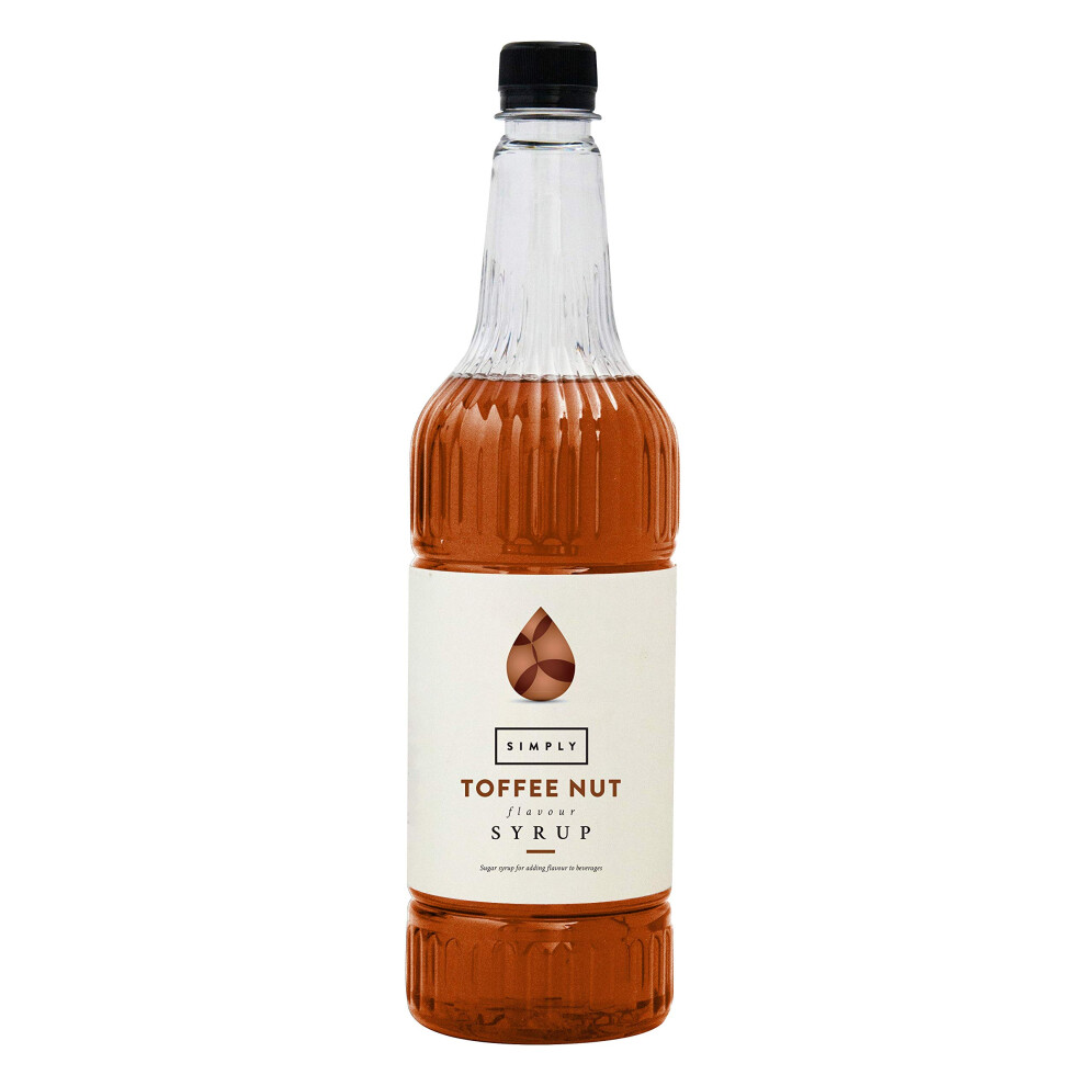 Simply Toffee Nut Syrup Vegan Nut Free Flavoured Syrup For Coffee Cocktail