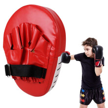 Boxing Mitt Hand Target Curve Mitt Thick Adjustable For Kickboxing Muay Thai Taekwondok Gym