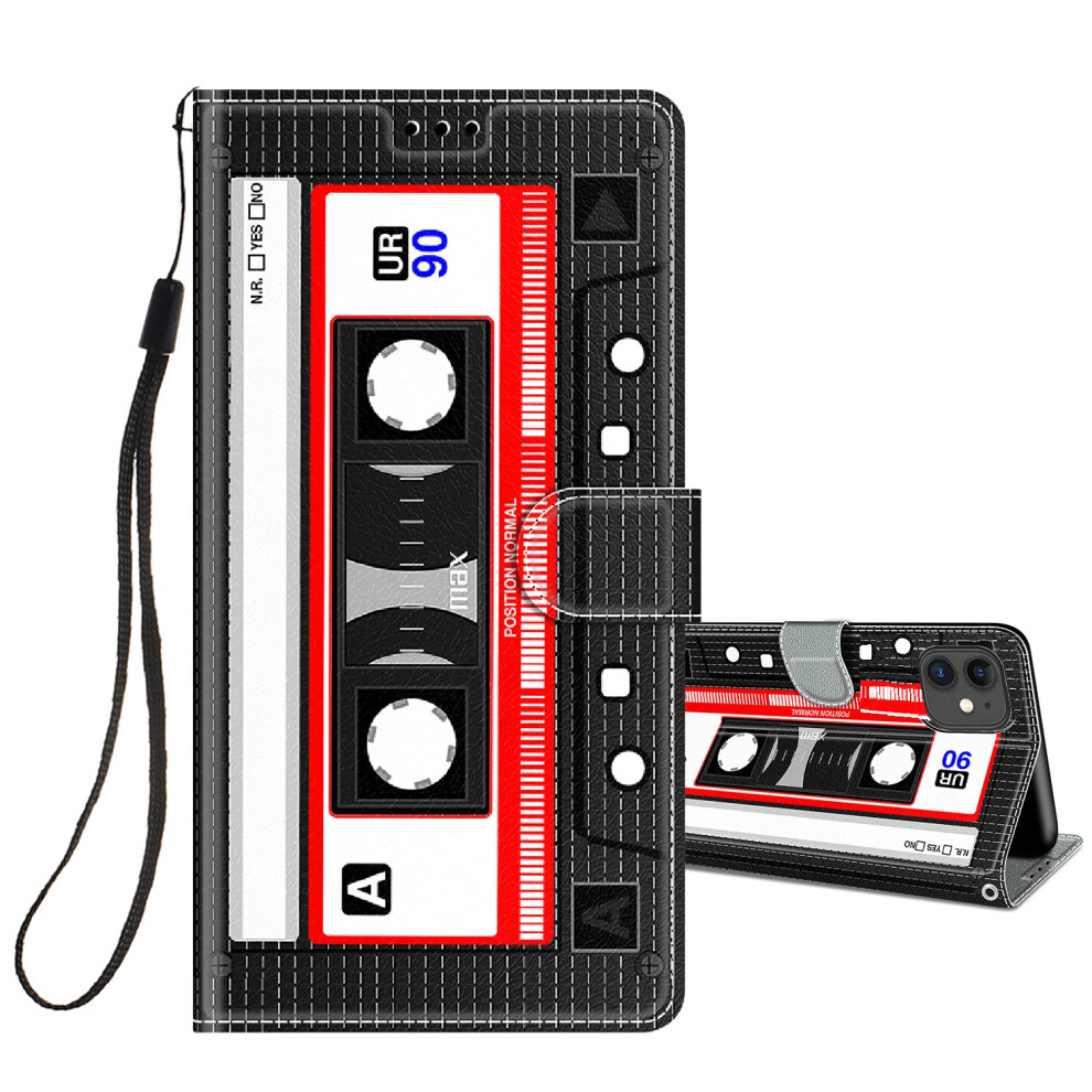 Flip Case For Iphone 12 / Iphone 12 Pro, Pu Wallet Kickstand Case With Card Slot, Silicone Bumper, 360 Degree Shockproof 9094768762967