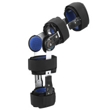 Adjustable Aluminum Alloy Knee Fixation Brace for Leg Injury Support