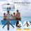 S03 Extendable Bluetooth Selfie Stick Tripod with Remote, 26.8in, Black 6
