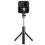 S03 Extendable Bluetooth Selfie Stick Tripod with Remote, 26.8in, Black 10