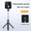 S03 Extendable Bluetooth Selfie Stick Tripod with Remote, 26.8in, Black 4