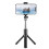 S03 Extendable Bluetooth Selfie Stick Tripod with Remote, 26.8in, Black 2