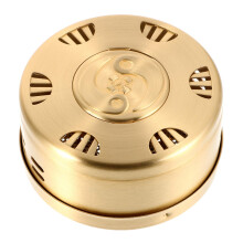 Moxibustion Box with Adjustable Heat Settings Smokeless Copper Moxa Burner for Home and Travel