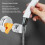 Bathroom Shower Head Holder Adjustable Suction Cup Bracket for Handheld Shower 3