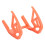 Lightweight Orange ABS Drone Bumper Guard Anti-Collision Camera Protector 13