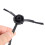 Side Brush Replacement for Xiaomi 1C/F9/1T Robot, Black, ABS 6