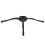 Side Brush Replacement for Xiaomi 1C/F9/1T Robot, Black, ABS 3
