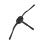 Side Brush Replacement for Xiaomi 1C/F9/1T Robot, Black, ABS 4