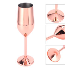 200ml Copper Plating Stainless Steel Champagne Goblet for Parties