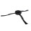 Side Brush Replacement for Xiaomi 1C/F9/1T Robot, Black, ABS 16