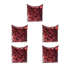 Glittering Heart Confetti Shimmering PVC Confetti for-Red