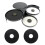 3 Tiers Rotating Salt Rimmer Modern Plastic Condiment Box-A 1
