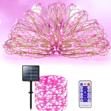Led Fairy Lights For Home Decoration, Waterproof Battery Operated String Lights, Eco-Friendly Solar Power 8 Modes Remote Control For Customizable Shap
