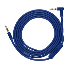 Cable de audio de repuesto ampliamente compatible para auriculares Beats By Dre, con micrófono remoto incorporado y fácil operación, cable suave