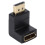 Ασύρματη φόρτιση DisplayPort 90 μοιρών αρσενικό σε θηλυκό προσαρμογέα DP1.4 Υποστήριξη 6