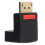 Ασύρματη φόρτιση DisplayPort 90 μοιρών αρσενικό σε θηλυκό προσαρμογέα DP1.4 Υποστήριξη 8