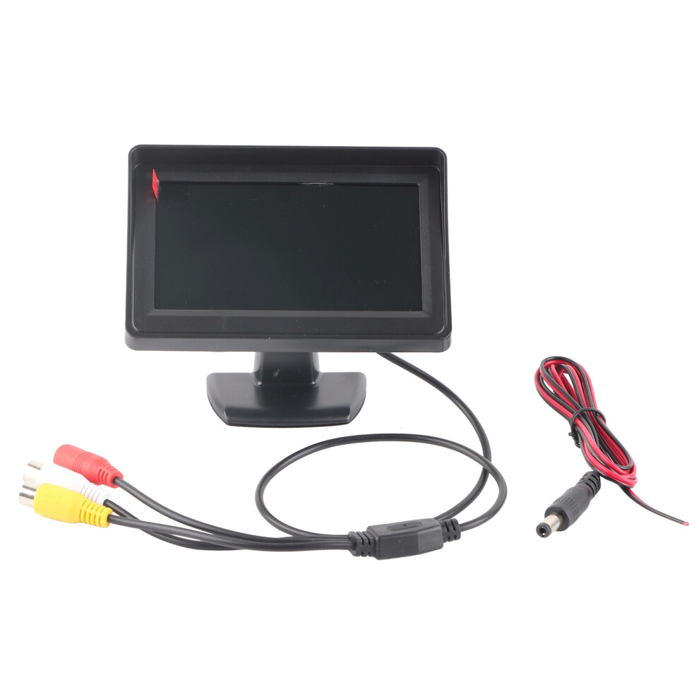 High Definition Rearview Monitor, Tft Car Monitor With Sunshade Included And Adjustable Stand Holder For Customized Viewing, Night Vision For 9482828852459