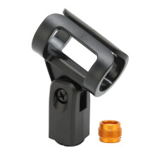Microphone Stand Companion, Anti-Fall Microphone Clip With Non-Slip Dent For Uninterrupted Live Performances And Recordings