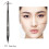 Αδιάβροχο eyeliner με έντονη χρώση για γυναίκες με εύκαμπτη άκρη βουρτσίσματος, 2