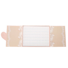 Nuancier de vernis à ongles en matériau durable avec nuancier facile à utiliser pour outils de salon, résistant aux UV et à l'humidité, design