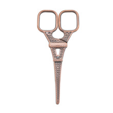 Elegant krandesign Korrosjonsbestandig rustfritt stål Skarp sysaks Lett design Komfortabelt grep Nydelig fugleutseende Ideell for brodering