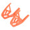 Lightweight Orange ABS Drone Bumper Guard Anti-Collision Camera Protector 1