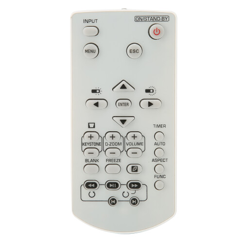 Stylish Remote Control, Durable Responsive Replacement for Your Projector's Needs