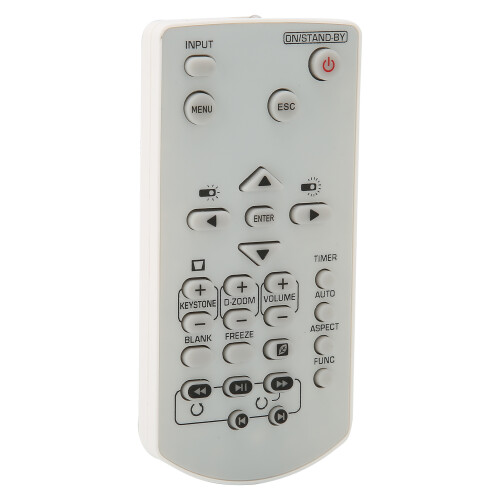 Stylish Remote Control, Durable Responsive Replacement for Your Projector's Needs 1