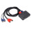 Kvm Switch With Audio Support, Plug And Play Functionality, Widely Used In Office, Teaching, Entertainment, And Information Platforms, Keyboard 6
