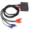 Kvm Switch With Audio Support, Plug And Play Functionality, Widely Used In Office, Teaching, Entertainment, And Information Platforms, Keyboard 5