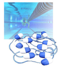 Swimming Pool Safety Rope with Floats, Durable Nylon Lane Divider for Clear Visibility and Child Protection, 1200cm