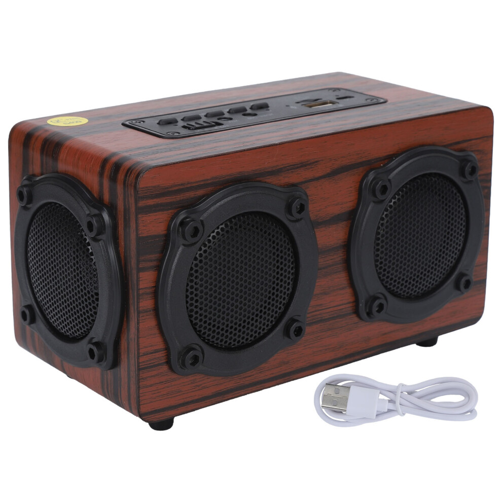 Outdoor Speaker Retro Music Speaker Loud Stereo Sound Wireless Portable Speaker Built In Mic Support Answering Calls Long Playtime Vintage Decoration 9012494010367