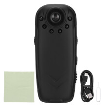 Portable Body Camera: Night Vision, Motion Detection, Rechargeable Battery, 1080P HD Video Recorder, Wearable Design for Law Enforcement & Security
