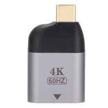 Thunderbolt Compatible Plug and Play Adapter, Durability and Sturdy Design for Easy Travel, Supports 3D and Mirror Extend Mode, High-Speed Connection