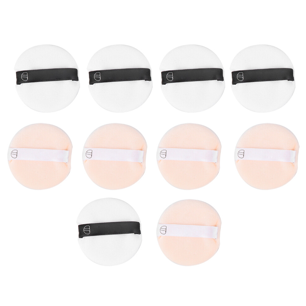 Washable Powder Puff For Baby's Skin, Makeup Tools With Soft Furry Feel And Even Application For Sensitive Skin For Halloween Parties For Nightclubs