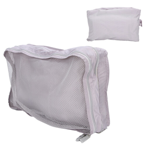 Cubes de rangement pour voyage, système de compression, compartiments multiples, double fermeture éclair, cintre résistant, matériau de qualité