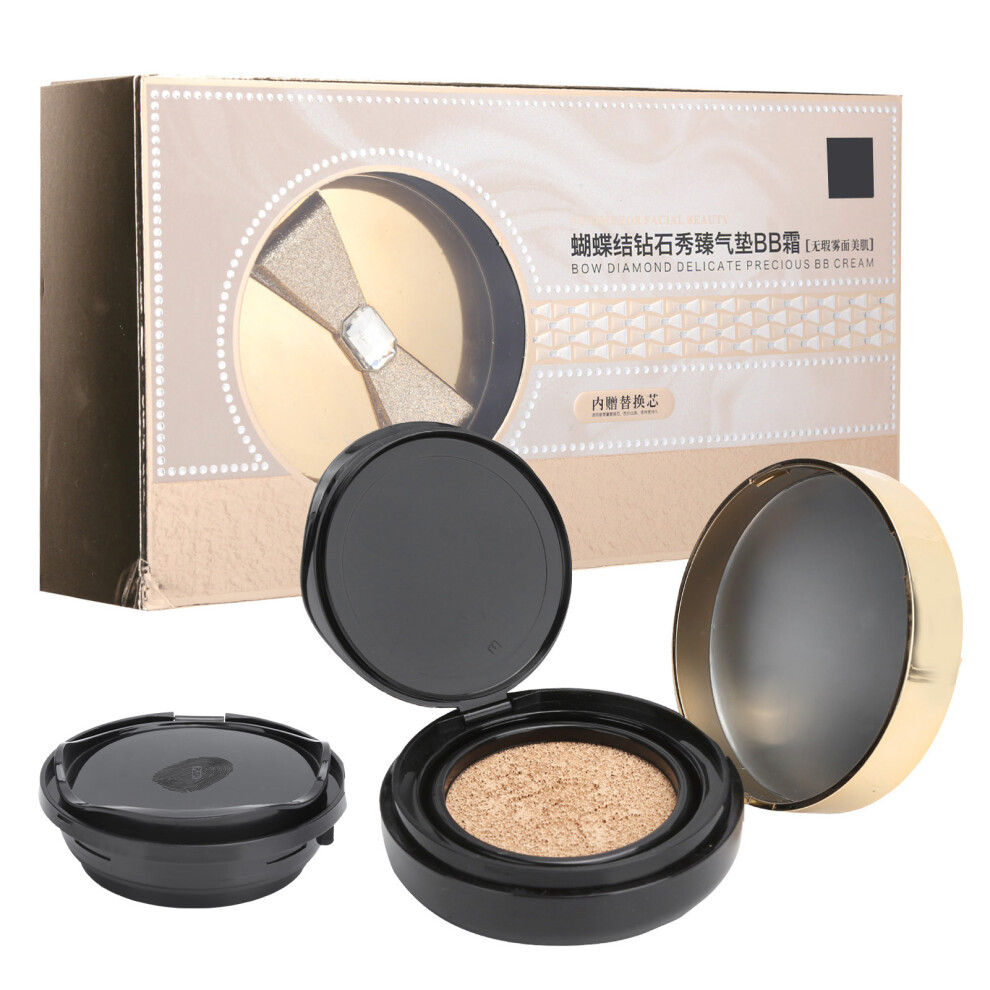 Travel Suitable Powder Puff Box for Refillable Powder Container Portable Powder Puff Box Empty Cushion Foundation Box with Premium Material Excellent