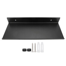 Kraftig vegghylle i aluminium Unik design Flytende hyller ELEGANT metalldisplaystativ Multifunksjonell plate For kjøkken Bad Hjemmebruk