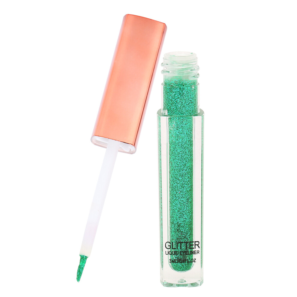 Non Allergenic Glitter Mascara For Lashes, Shimmer Sparkle Long Lasting Waterproof Sparkling Natural Formula Eye Liner Suitable For Any Style, Quick