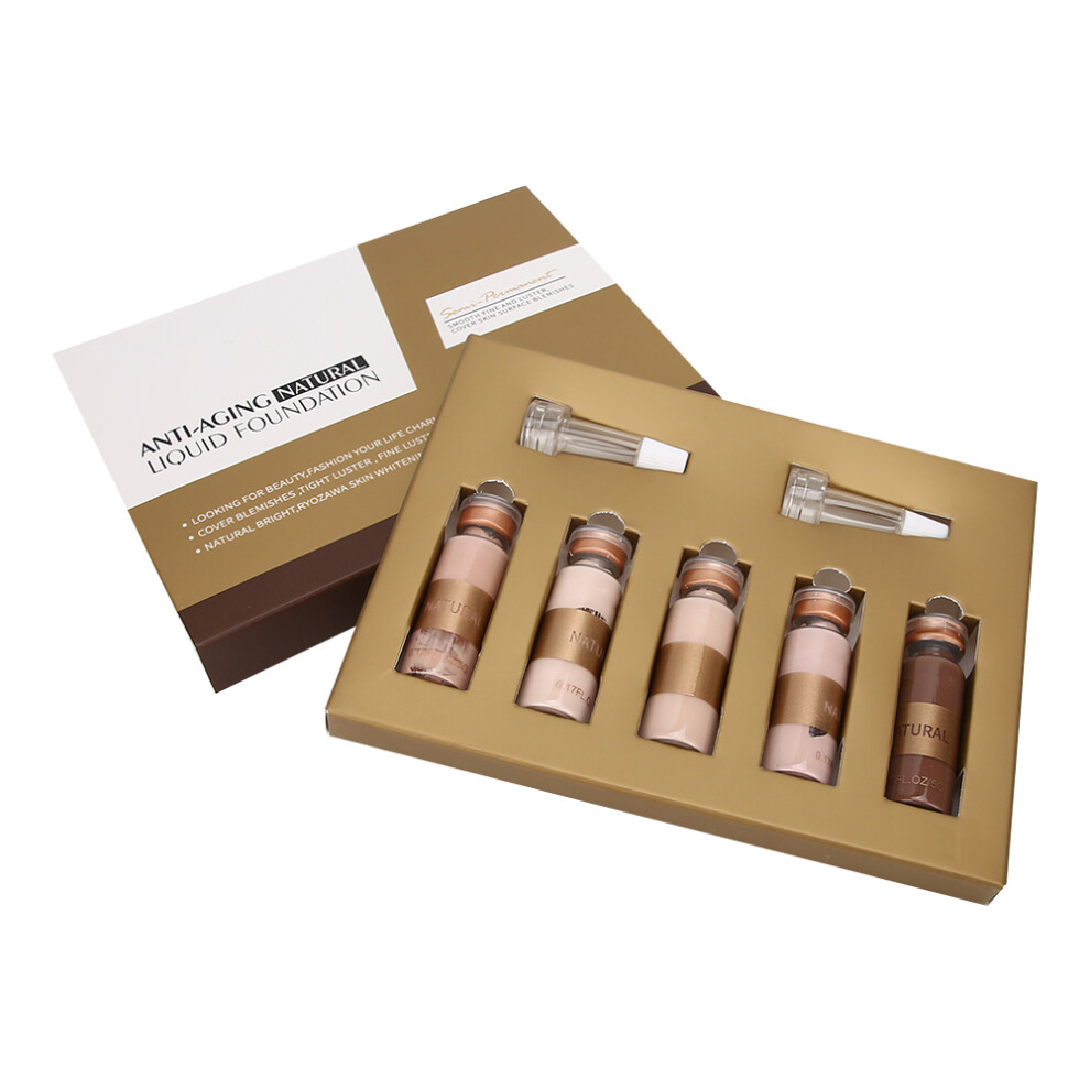 Gold Essence Anti-Aging Treatment With Protein Threads And Natural Extracts For Skin Elasticity Improvement For Halloween Parties For Nightclubs