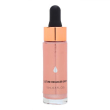 Vloeibare highlighter, glow illuminator, stralende make-updruppels, glinsterende bronzer voor gezicht en lichaam, gladde glowversterker, aanpasbaar