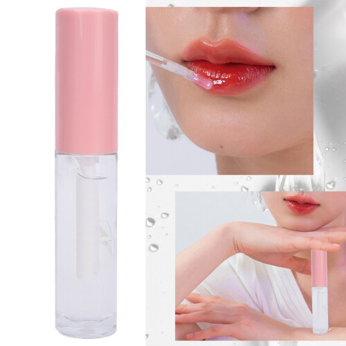 Άδειο μπουκάλι Lip Gloss με επαναγεμιζόμενο δοχείο, διαφανές μίνι σωληνάριο 2
