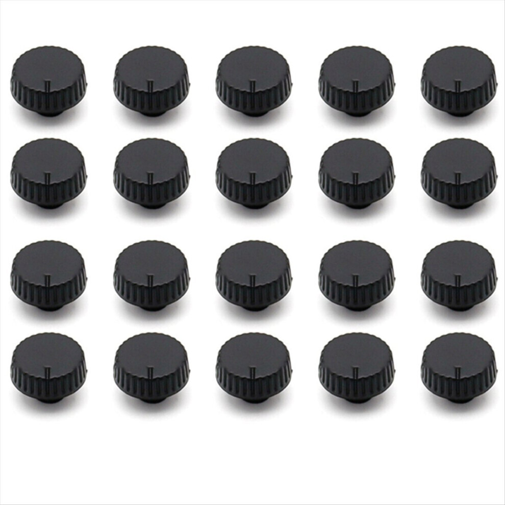 20PCS Thin Knob Cap Potentiometer 12x6MM Volume Power Amplifier Adjustment