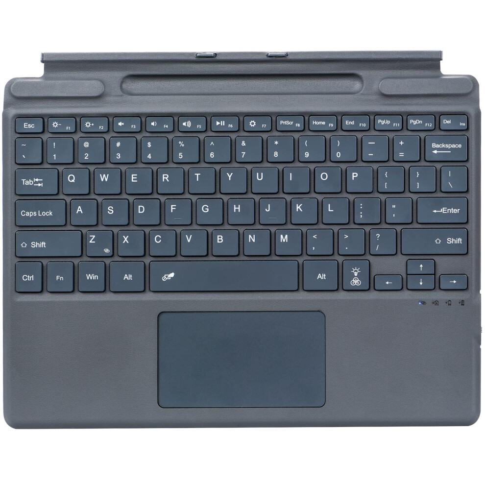 Bluetooth Keyboard With Backlight For 13Inch Tablet, Backlit Keyboard With Touchpad, Pen Charging Not Supported 9199774501811