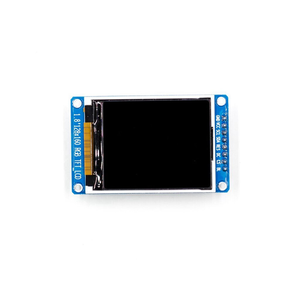 1.8 Inch Full Color 128X160 SPI Portable TFT LCD Display Module ST7735S 3.3V Replace OLED Power Supply