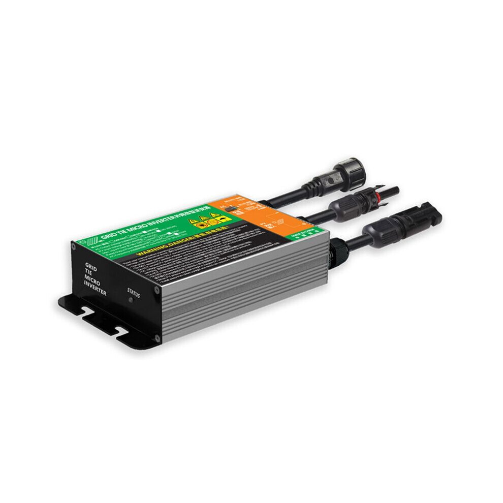 350W MPPT Photovoltaic Grid Tie Mini Solar Inverter DC 18-50V to AC 110V on for Home