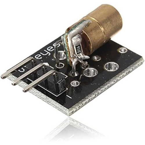 Laser Diode Module KY008 650nm 5V Red Laser Transmitter for Control and Pointer Applications 1